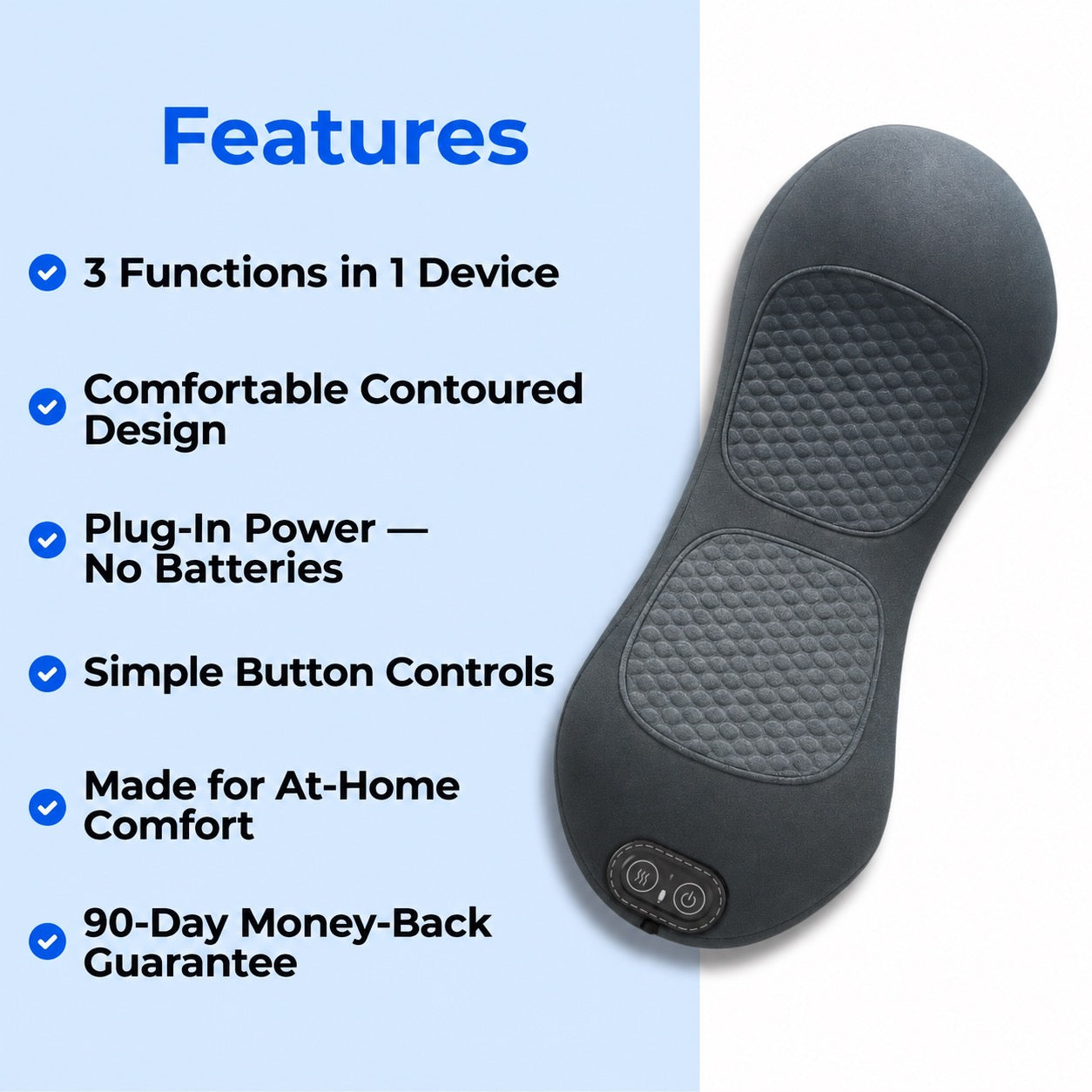 How Your 3-in-1 Back Massager Works